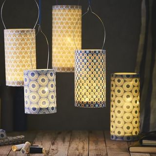Hygge Lampen-Design mit Stoff