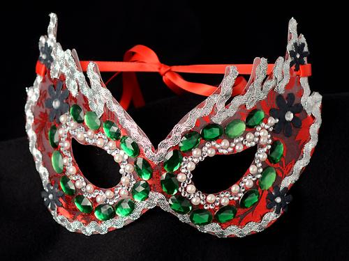 Venezianische Masken selber machen VBS Hobby