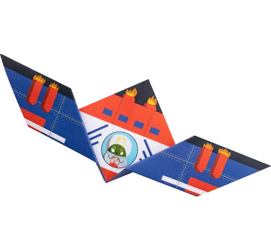 Kreativ-Box Origami "Flugzeuge und Raketen"