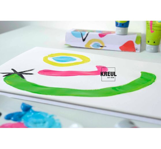 KREUL Kids Art Artists' Paint for Children, 8 x 20 ml