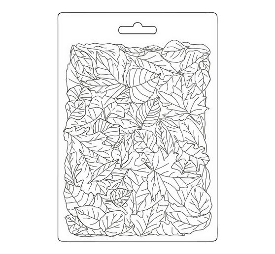 3D Texturmatte "Woodland - Leaves pattern"