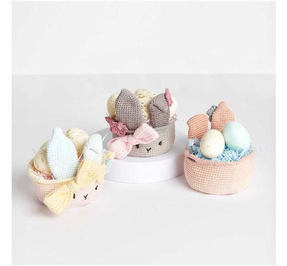 Rico Design Ricorumi crochet kit "Easter egg basket"