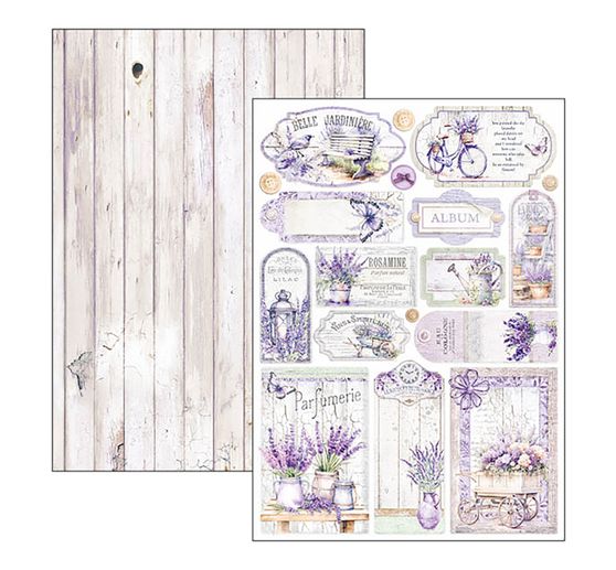 Paper set "Morning in Provence"