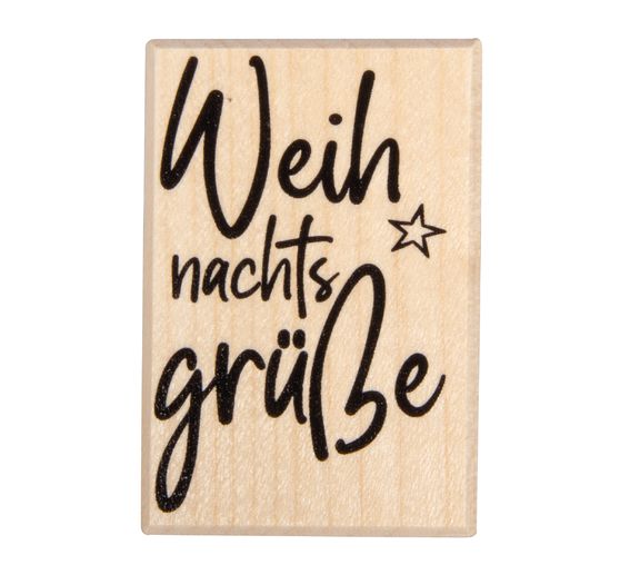 BUTTERER Stempel "Weihnachtsgrüße"