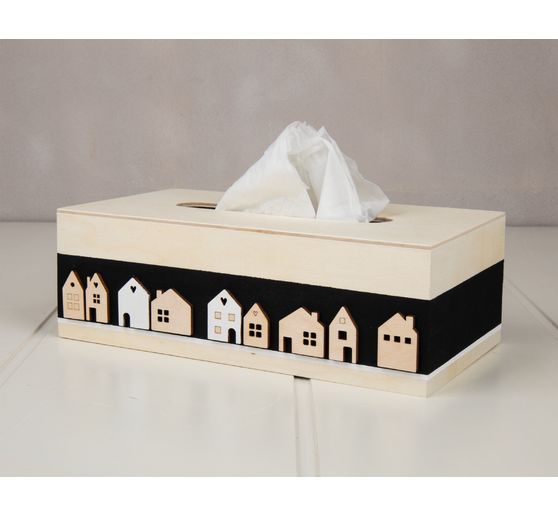 Wooden scatter decorations "Mini-house"