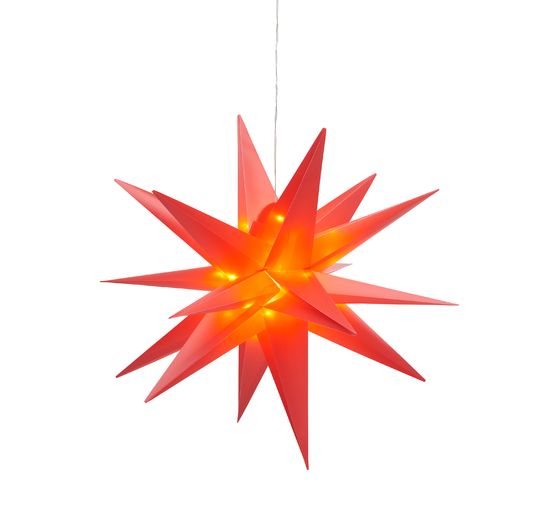 LED-3D Stern "Wega", Rot