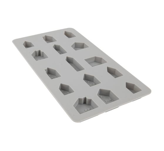 Silicone casting mould "Mini houses"