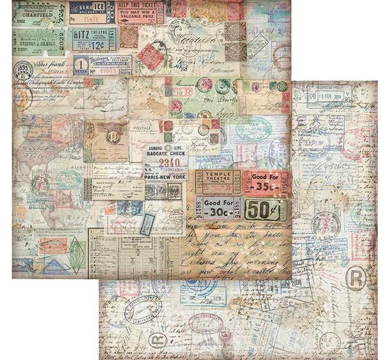 Scrapbook block "Art of Travelling"