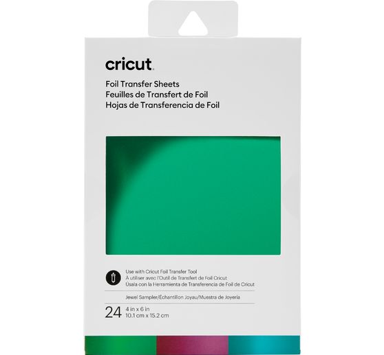 Cricut transfer foil "Foil Transfer - Sheets Sampler"