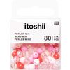 itoshii Perlen, 6 mm Rosa-Mix