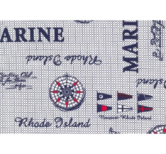 Cotton fabric "Marine II"