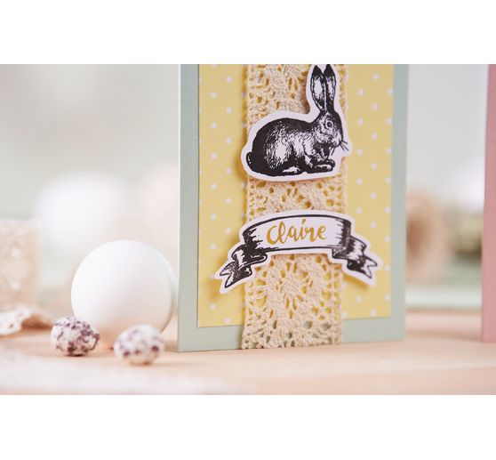 VBS Silicone stamp "Nostalgic Easter