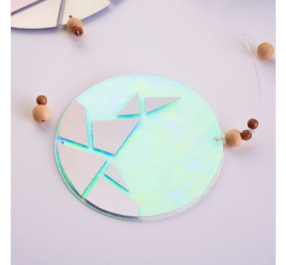 Acrylic separating-/painting disc "Round", Ø 14 cm