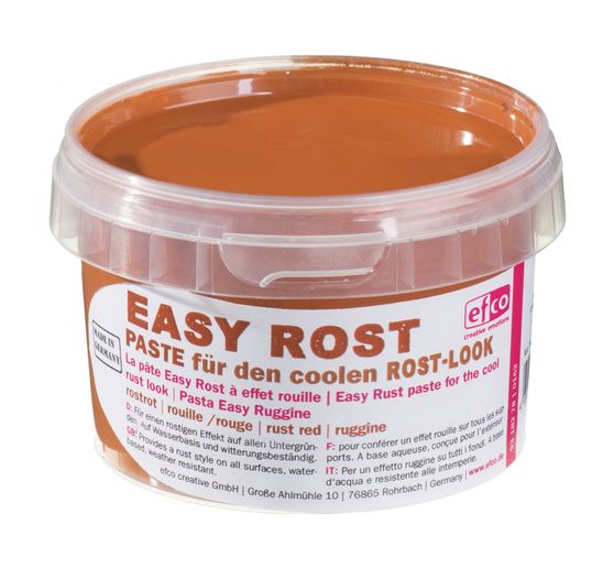 Easy rust paste