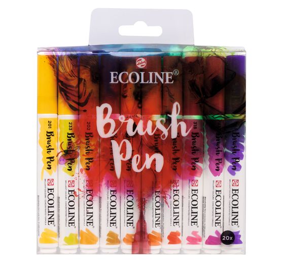 Talens Ecoline Brush Pen Set "20 Farben"