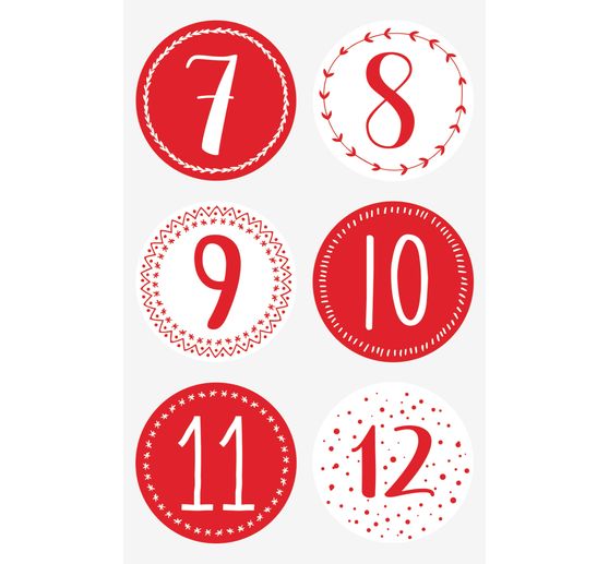 Advent Calendar-Set of "Dots"